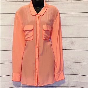 VICTORIA’S SECRET Sheer Pink Blouse